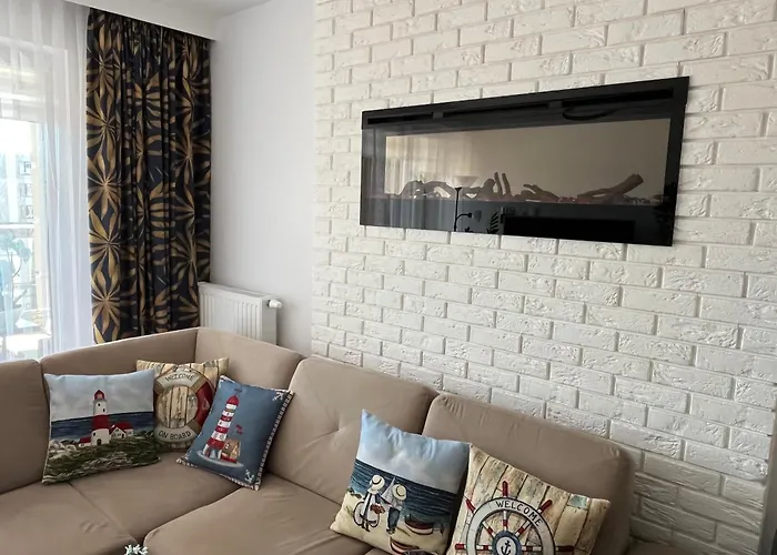 Polanki Park Apartament Fala -Kryty Basen, Sauna, Jacuzzi, Silownia I Miejsce Parkingowe W Cenie * Kołobrzeg