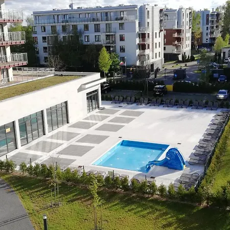 Polanki Park Fala -kryty Basen, Sauny, Jacuzzi, Silownia I Miejsce Postojowe W Cenie 科沃布热格