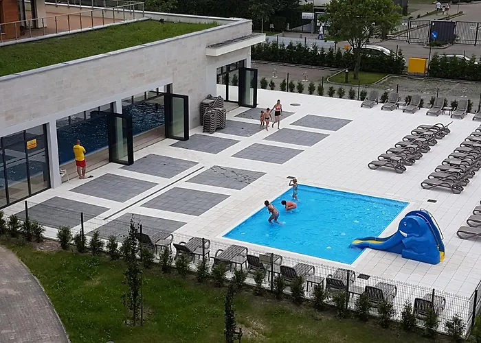 Polanki Park Apartament Fala -Kryty Basen, Sauna, Jacuzzi, Silownia I Miejsce Parkingowe W Cenie *