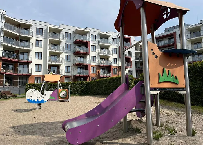 Polanki Park Apartament Fala -Kryty Basen, Sauna, Jacuzzi, Silownia I Miejsce Parkingowe W Cenie * Kołobrzeg