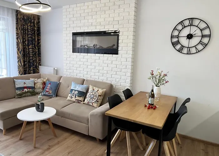Polanki Park Apartament Fala -Kryty Basen, Sauna, Jacuzzi, Silownia I Miejsce Parkingowe W Cenie * Kołobrzeg